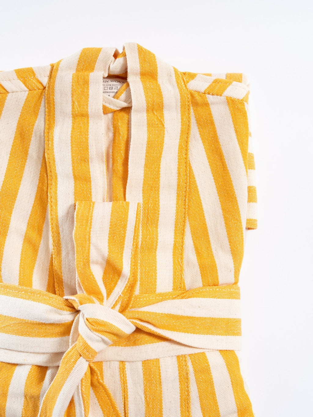 Eastern Woven Eastern Woven Girit Yellow Robe - Spa Apparel