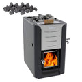 HARVIA Harvia 20 ES Pro Wood Sauna Stove With Water Tank & Stauna Stones, 24.1KW - Wood-Burning Sauna Heater