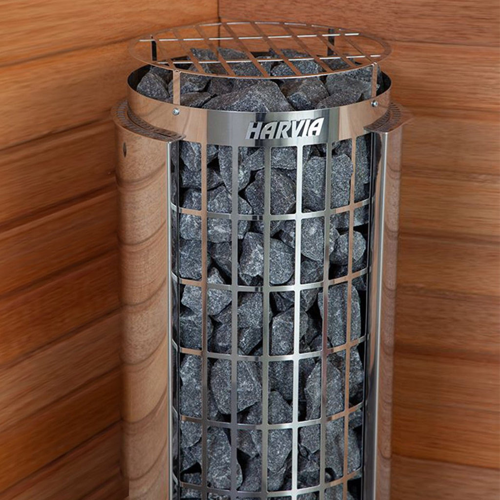 HARVIA Harvia Cilindro PC UL Certified Electric Sauna Heater Series with Control Panel Package - Electric Sauna Heaters