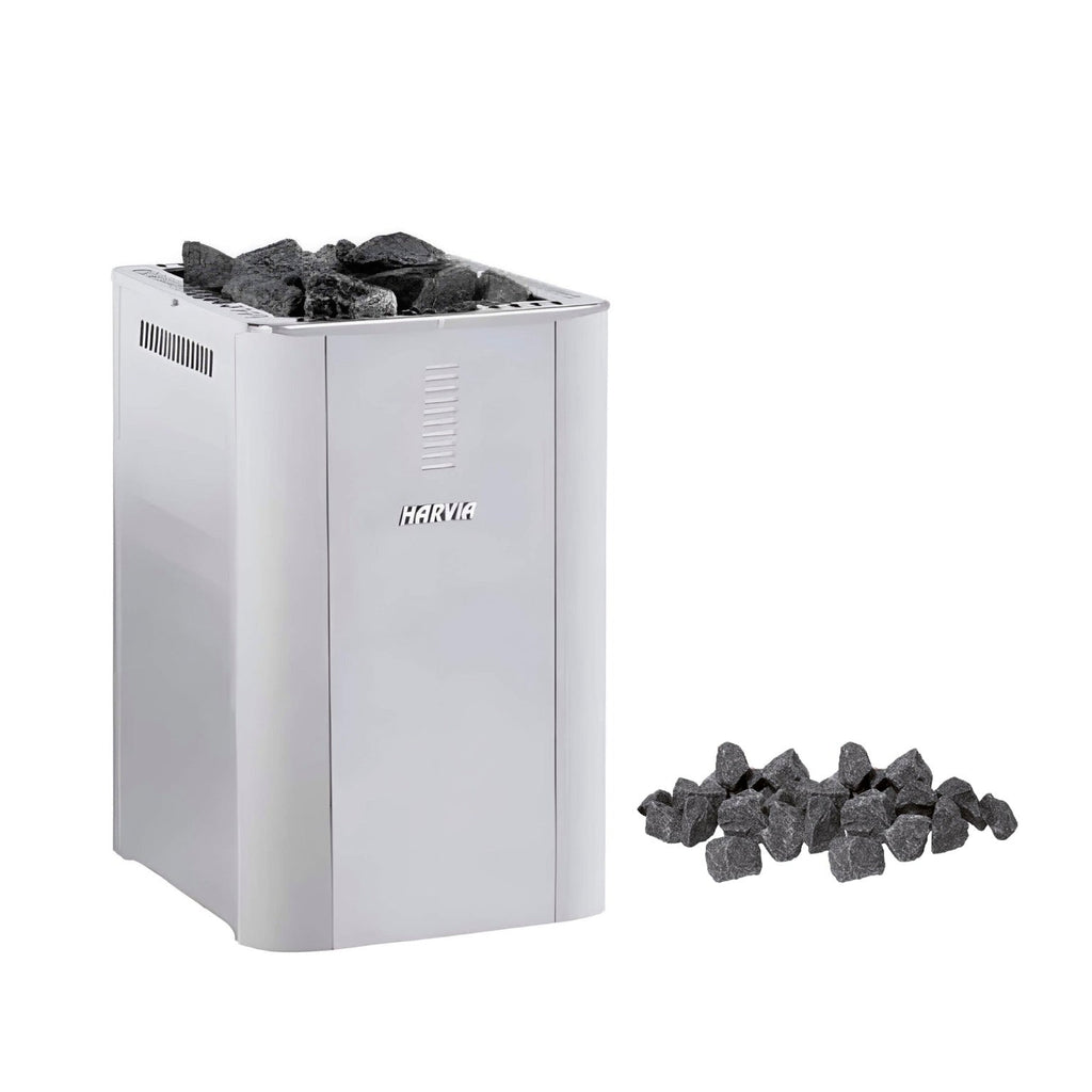 HARVIA Harvia Duo Series Stainless Steel Wood Sauna Stove Package - Wood-Burning Sauna Heater