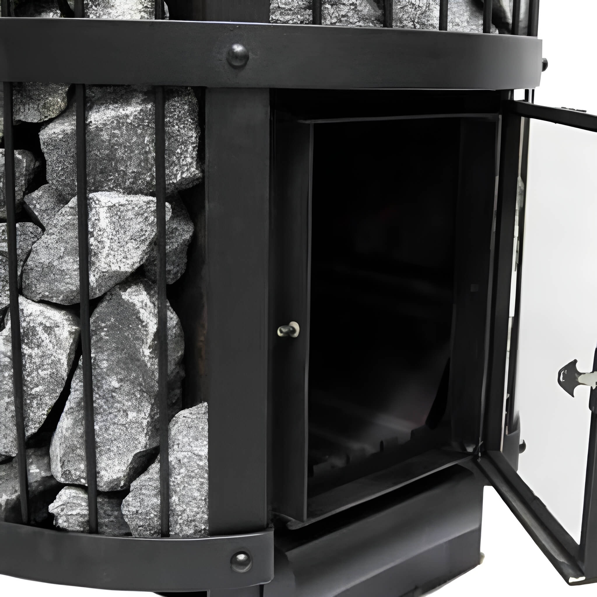 HARVIA Harvia GreenFlame Legend 240 Wood Sauna Stove With Sauna Stones, 15.9KW-WKLE20GM - Wood-Burning Sauna Heater