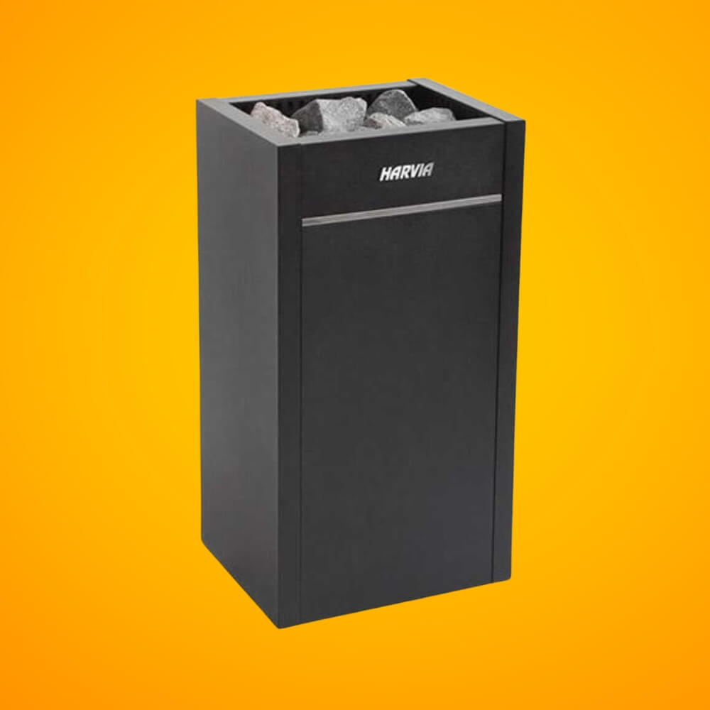 HARVIA Harvia Virta HL Series Freestanding Electric Sauna Heater With Xenio Series Digital Control & Sauna Stones (HL60/80/90/110E) - Electric Sauna Heaters