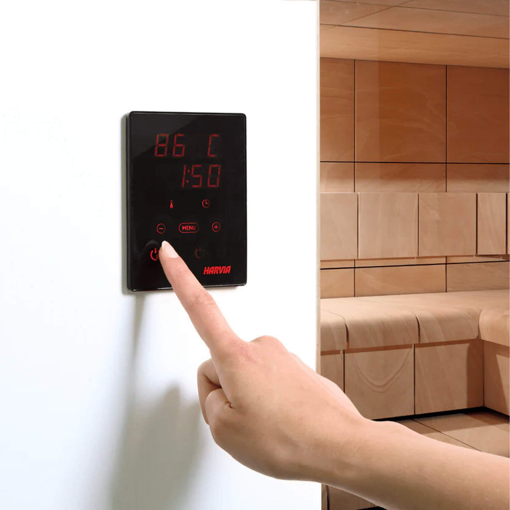 HARVIA Harvia KIP60W 6KW UL Certified Electric Sauna Heater With Xenio CX170 Digital WIFI Control &amp; Sauna Stones - Electric Sauna Heaters