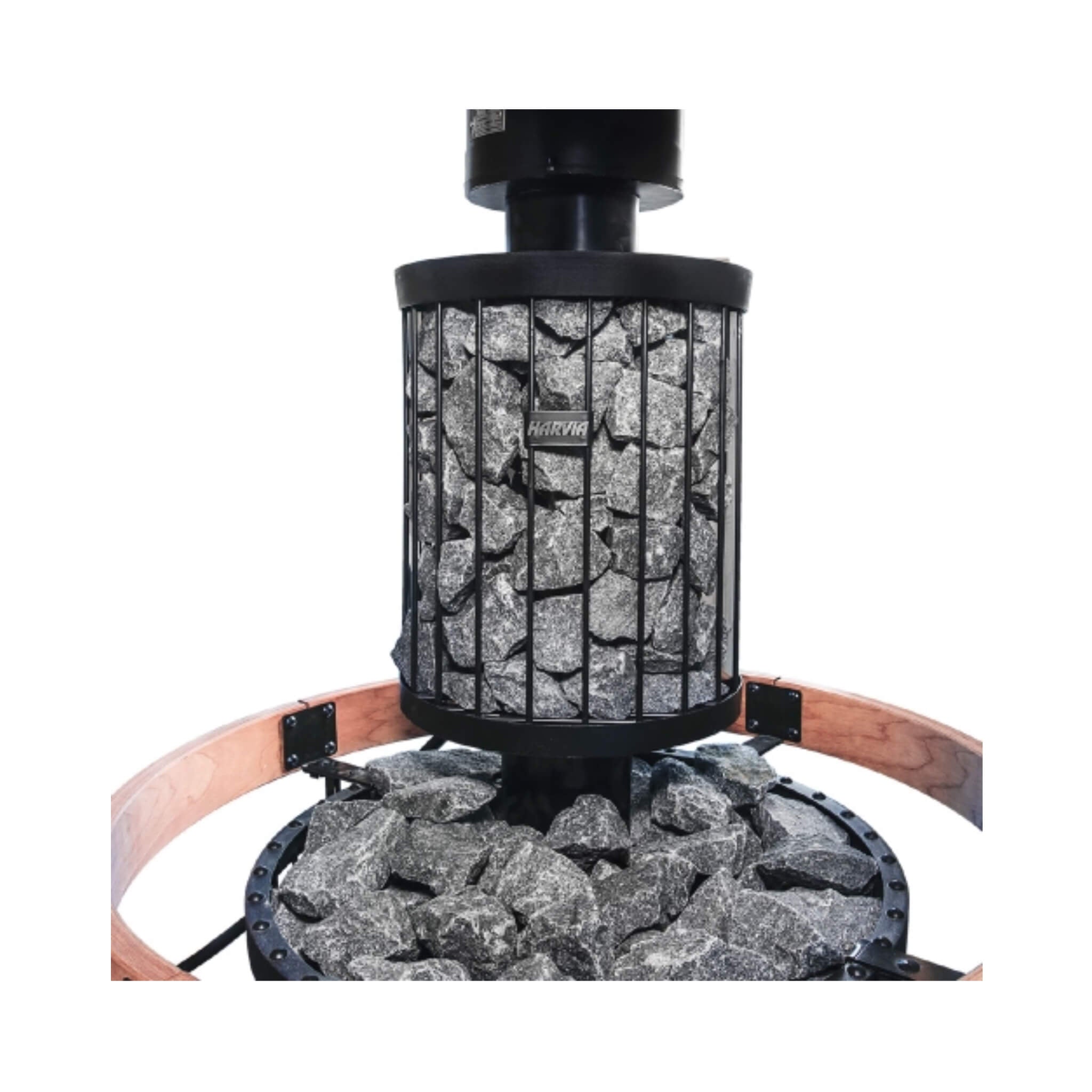 HARVIA Harvia Legend 150 BK 16kW Wood Burning Sauna Stove Package - Wood-Burning Sauna Heater