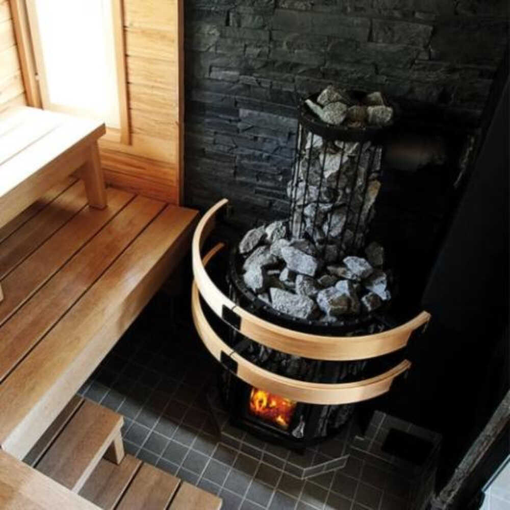 HARVIA Harvia Legend Duo Wood Burning Sauna Stove Package - Wood-Burning Sauna Heater