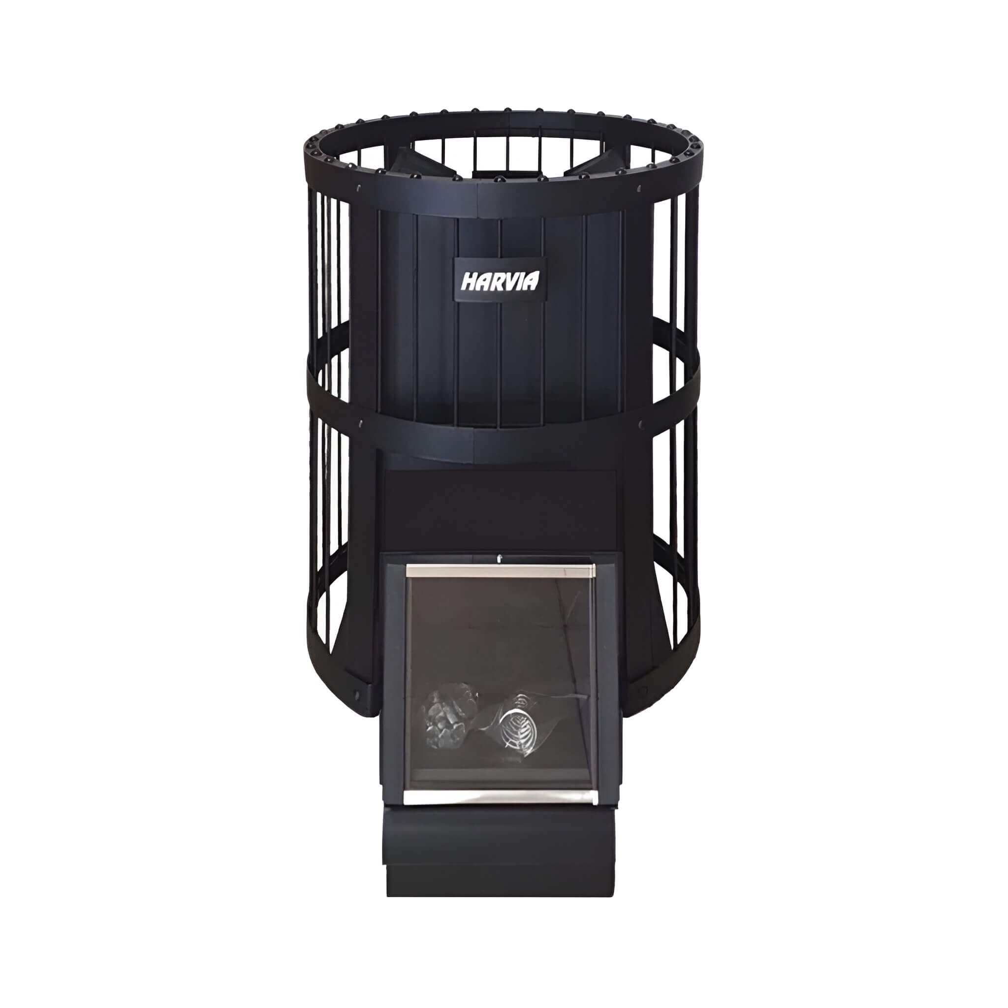 HARVIA Harvia Legend SL Wood Burning Sauna Stove With Extension Feed & Sauna Stones - Wood-Burning Sauna Heater