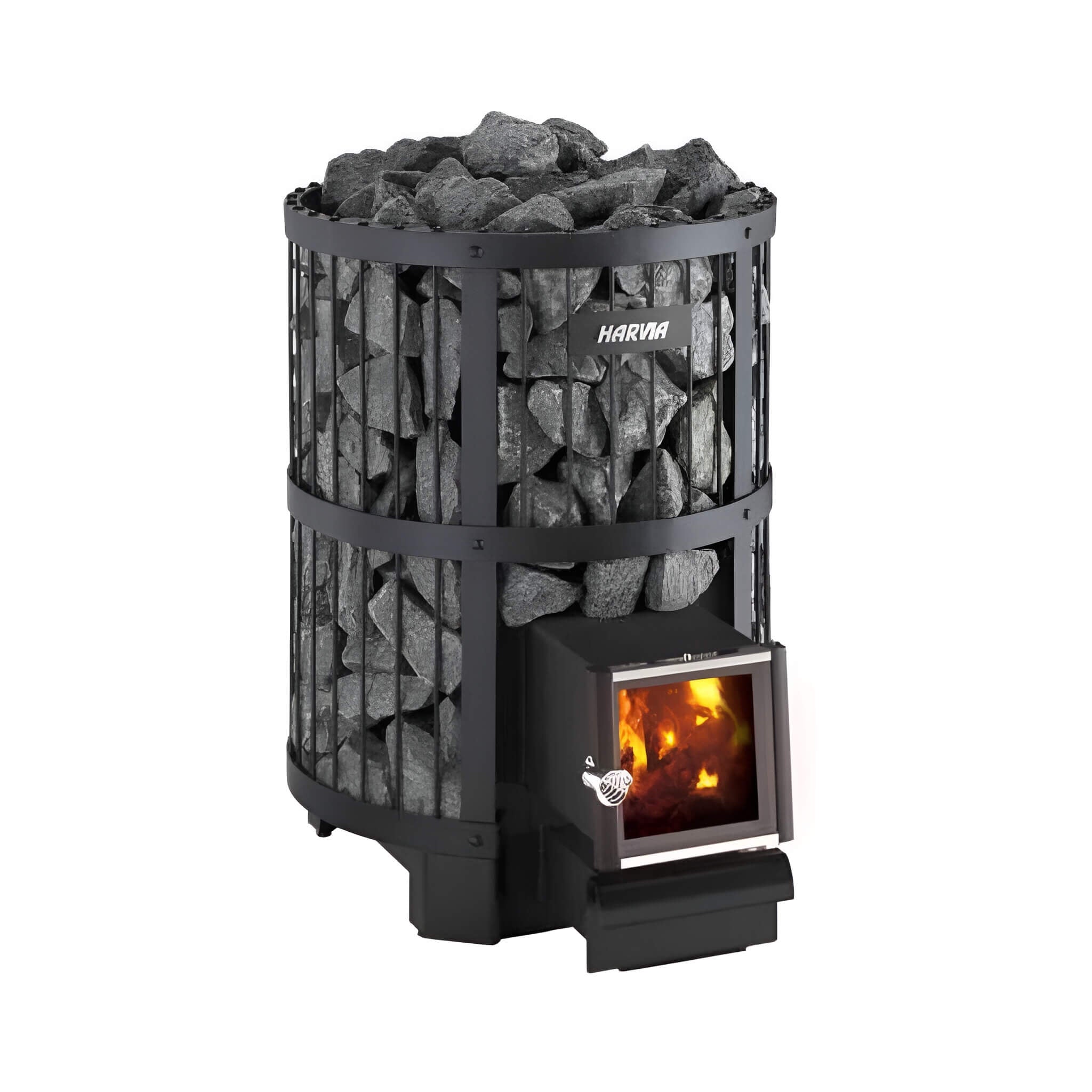 HARVIA Harvia Legend SL Wood Burning Sauna Stove With Extension Feed & Sauna Stones - Wood-Burning Sauna Heater