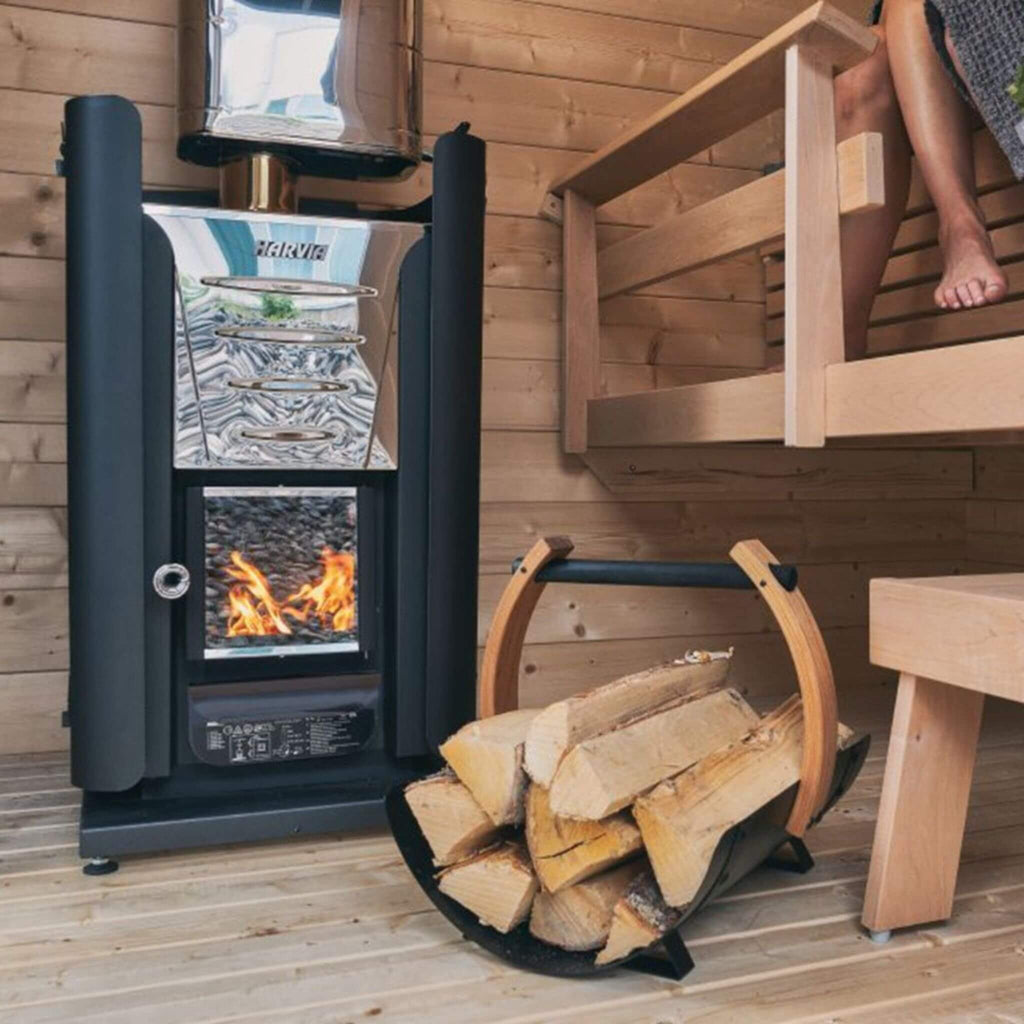 HARVIA Harvia M3 16.5KW Premium Wood-Burning Sauna Heater Stove With Sauna Stones- WKM3 - Wood-Burning Sauna Heater