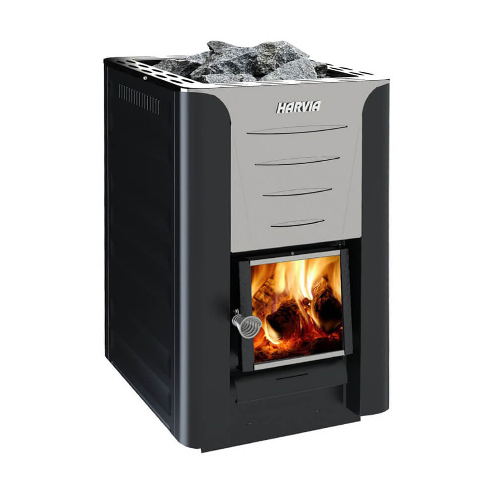 HARVIA Harvia Pro 20 Premium Wood-Burning Sauna Heater Stove Package - Wood-Burning Sauna Heater