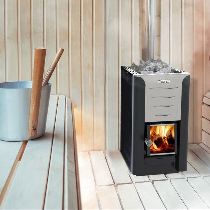 HARVIA Harvia Pro 20 Premium Wood-Burning Sauna Heater Stove Package - Wood-Burning Sauna Heater