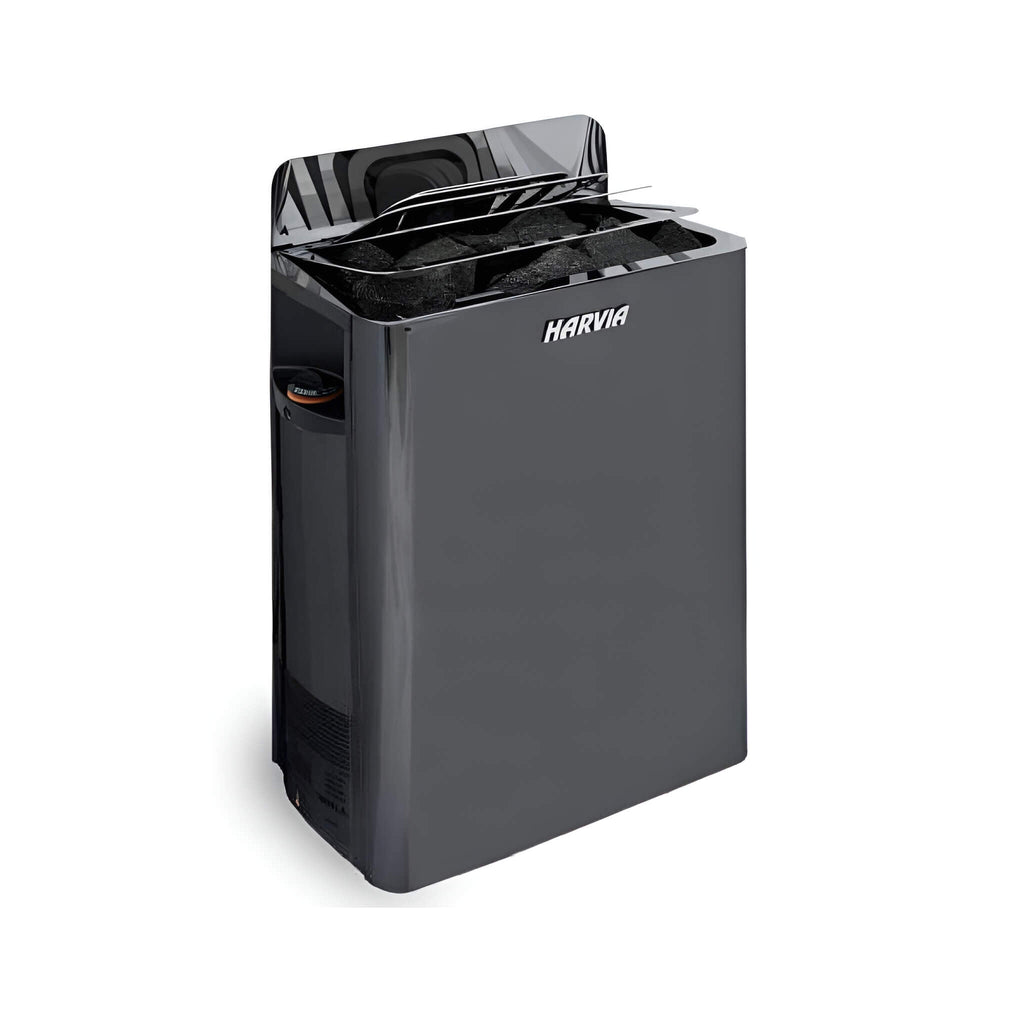 HARVIA Harvia The Wall Stainless Steel Built-In Wall Mount Electric Sauna Heater Package - Electric Sauna Heaters