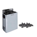 HARVIA Harvia The Wall Stainless Steel Built-In Wall Mount Electric Sauna Heater Package - Electric Sauna Heaters
