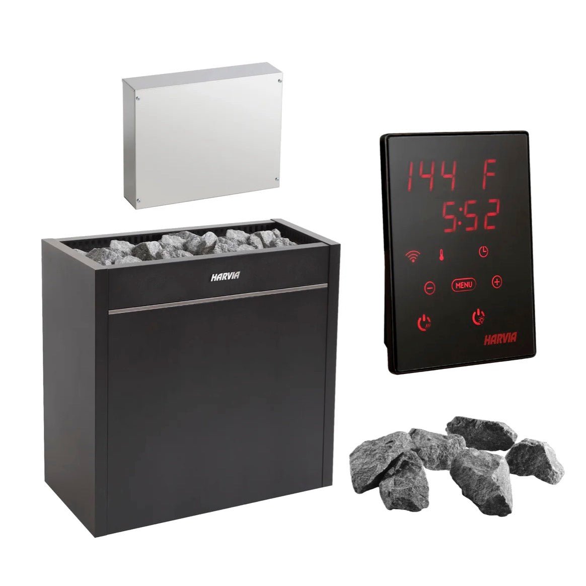 HARVIA Harvia Virta Pro HL Series Heavy-Duty Electric Sauna Heater Package - Electric Sauna Heaters