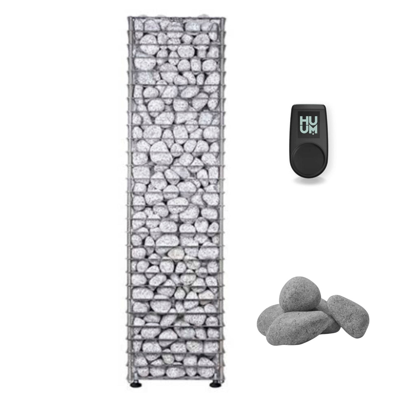 HUUM Huum Cliff Mini 4 3.5KW Electric Sauna Heater Package - Electric Sauna Heaters
