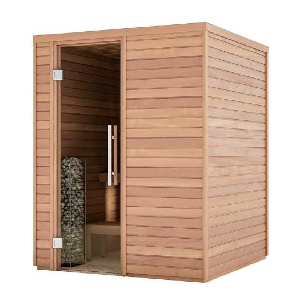 HUUM Huum Cliff Mini 4 3.5KW Electric Sauna Heater Package - Electric Sauna Heaters