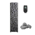 HUUM HUUM Cliff Slim Electric Stainless Steel Sauna Heater Package - Sauna Heaters