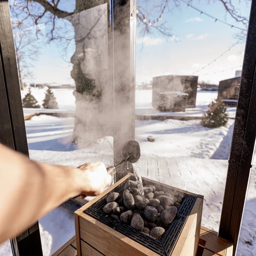 HUUM HUUM Core BK/ST Customizable Electric Sauna Heater Package - Electric Sauna Heaters