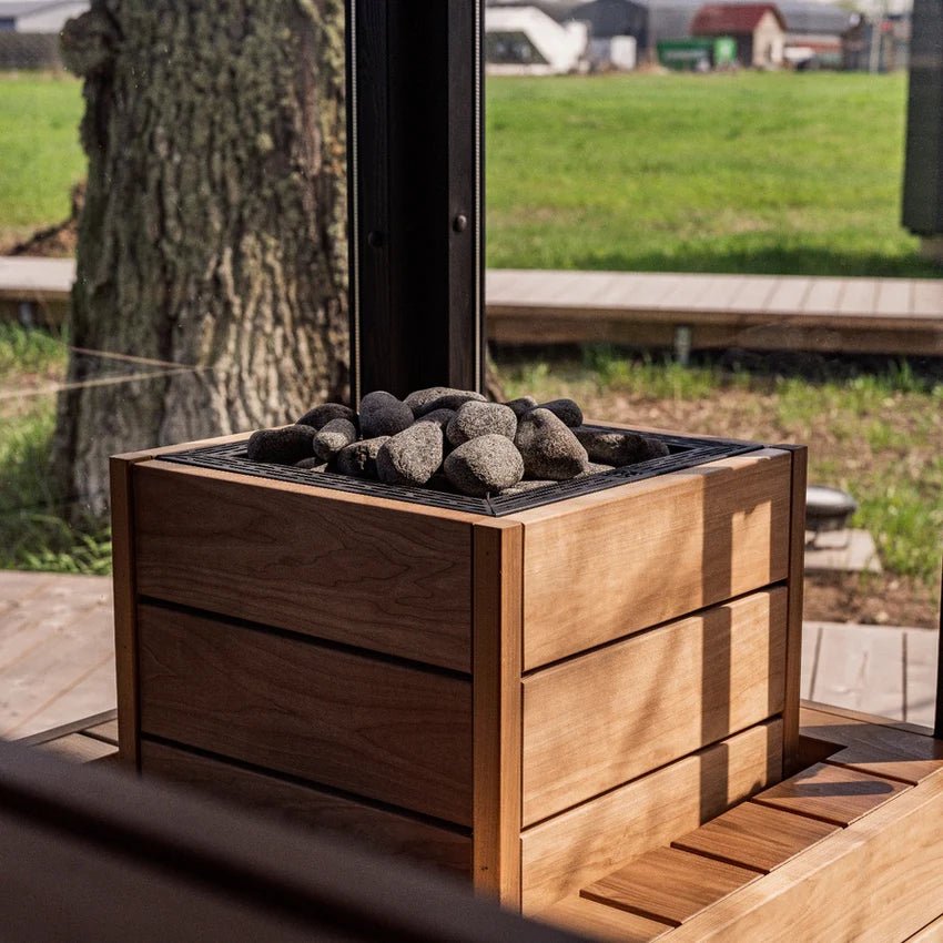 HUUM HUUM Core BK/ST Customizable Electric Sauna Heater Package - Electric Sauna Heaters