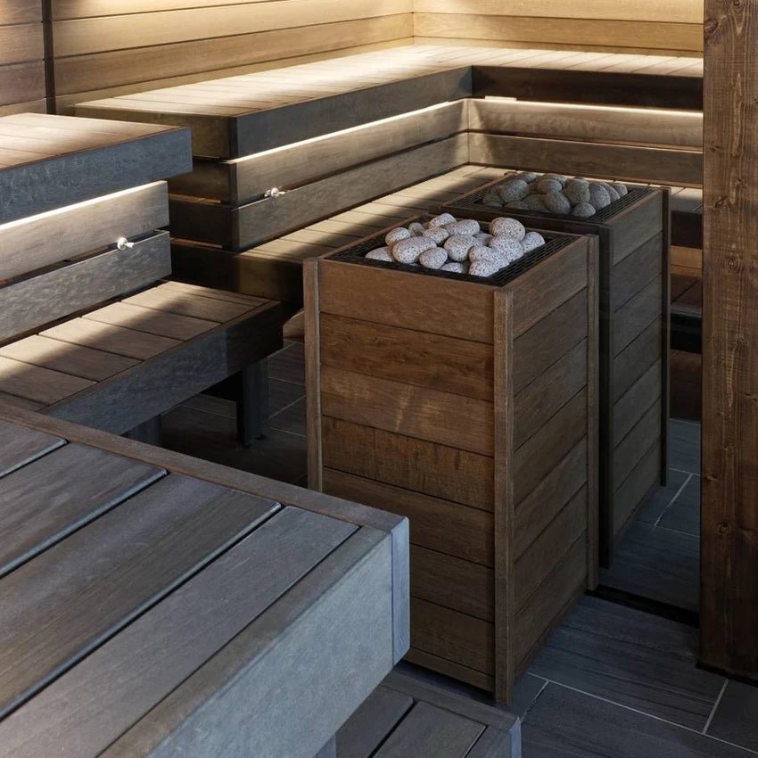 HUUM HUUM Core BK/ST Customizable Electric Sauna Heater Package - Electric Sauna Heaters
