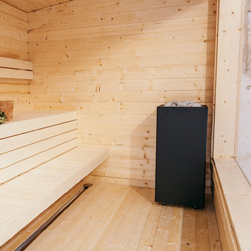 HUUM HUUM Core Black Sauna Heater Package - Electric Sauna Heaters