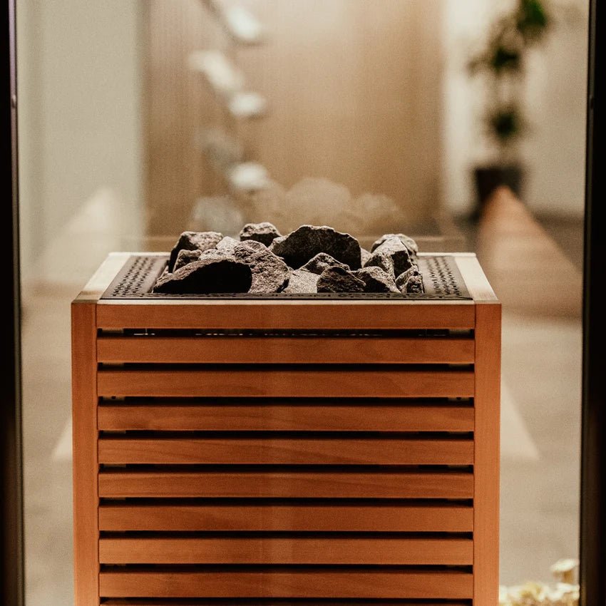 HUUM Huum Core Thermo-Aspen Wood Exterior Sauna Heater Package - Electric Sauna Heaters