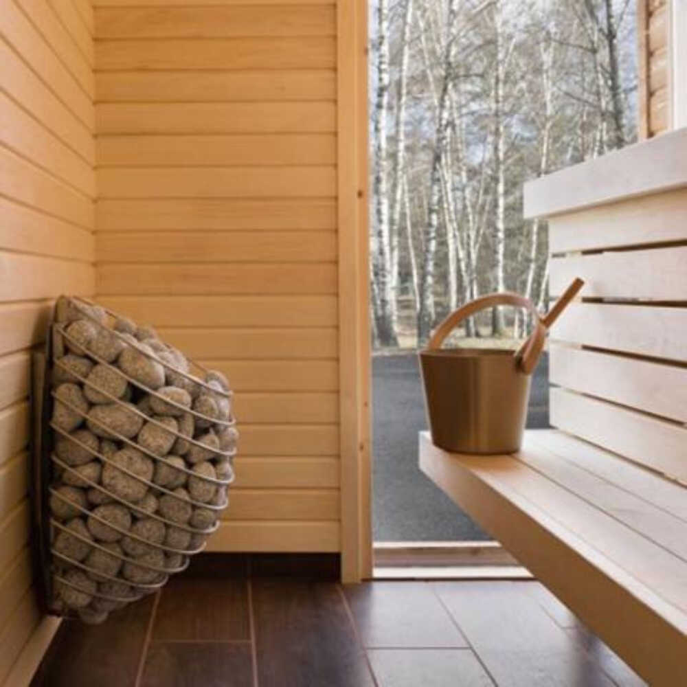 HUUM HUUM Drop 240V SGS Listed Wall Mount Sauna Heater Package - Electric Sauna Heaters