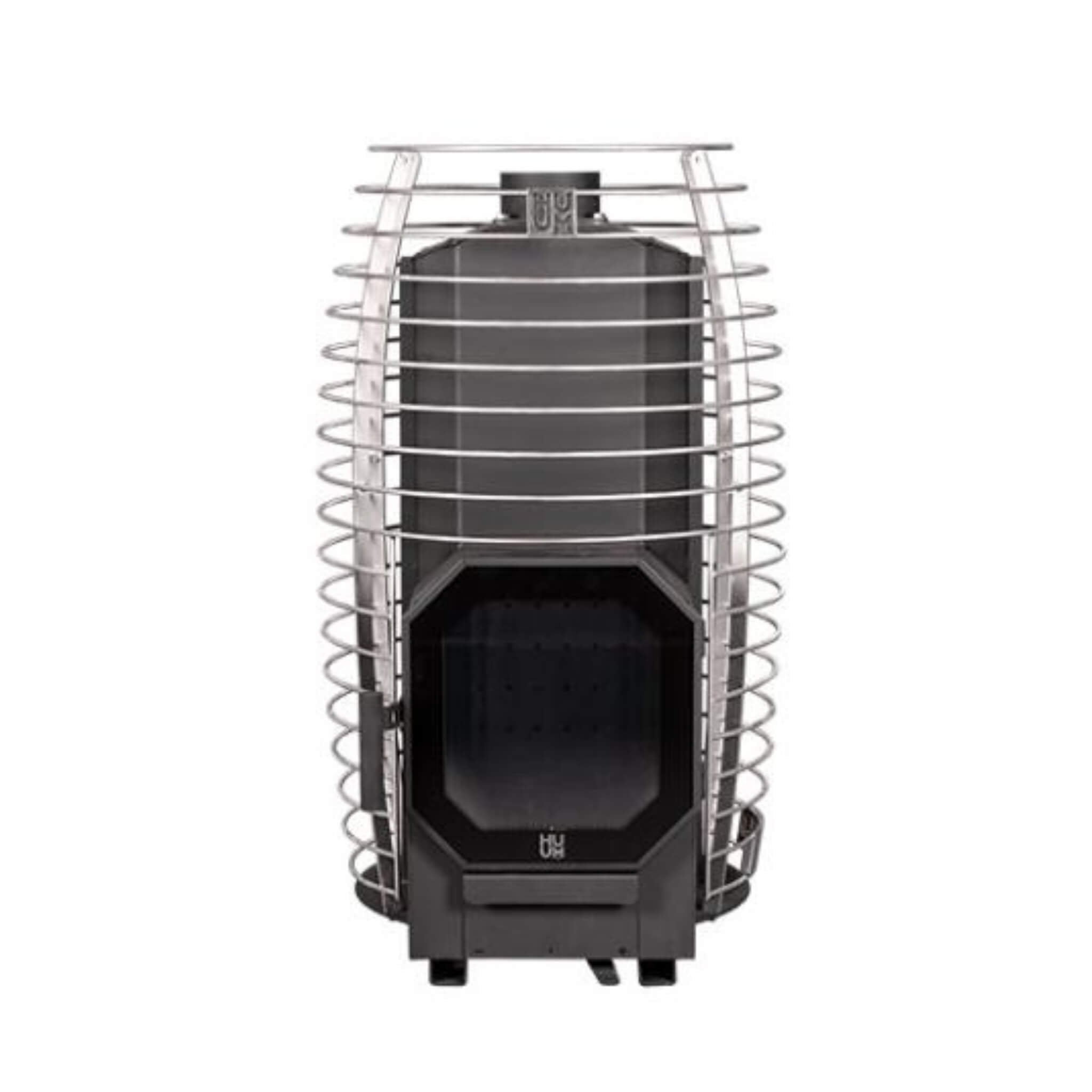 HUUM HUUM Hive Flow Wood-Burning Sauna Stove 9.8KW With Sauna Stones - Wood-Burning Sauna Heater
