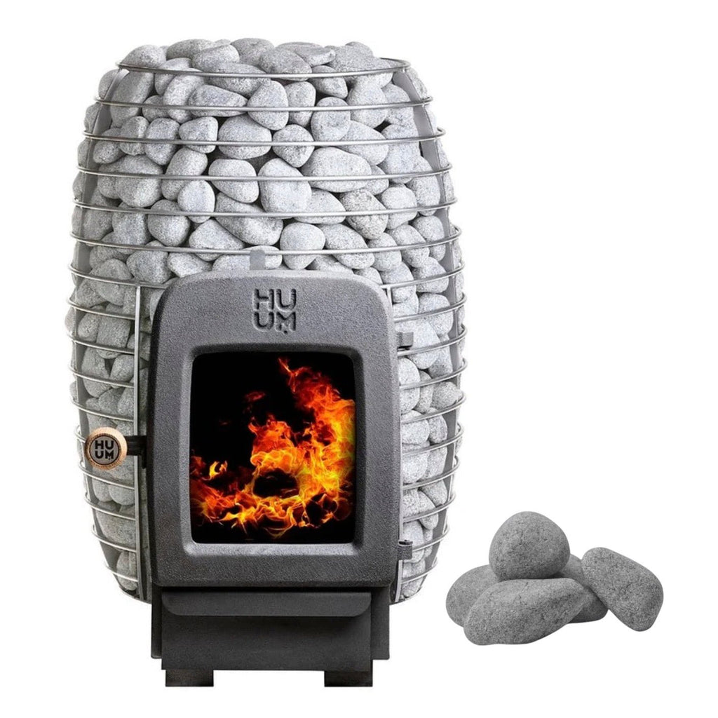 HUUM HUUM Hive Heat 12KW Wood-Burning Sauna Stove Package - Wood-Burning Sauna Heater