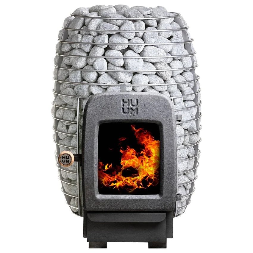 HUUM HUUM Hive Heat 12KW Wood-Burning Sauna Stove Package - Wood-Burning Sauna Heater