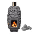 HUUM HUUM Hive Heat LS 12KW Sauna Stove Package - Wood-Burning Sauna Heater