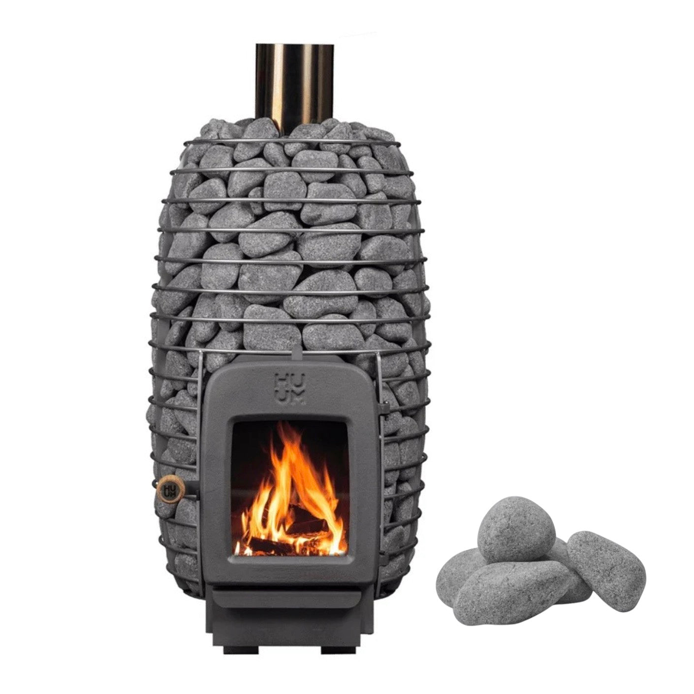 HUUM HUUM Hive Heat LS 12KW Sauna Stove Package - Wood-Burning Sauna Heater