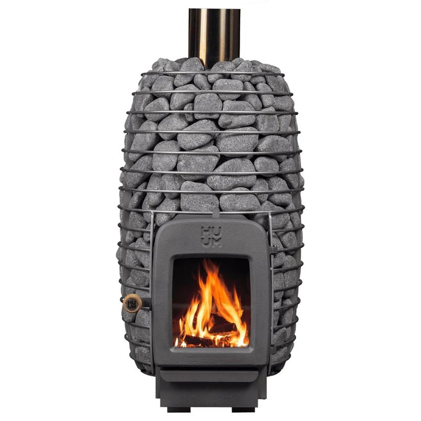 HUUM HUUM Hive Heat LS 12KW Sauna Stove Package - Wood-Burning Sauna Heater