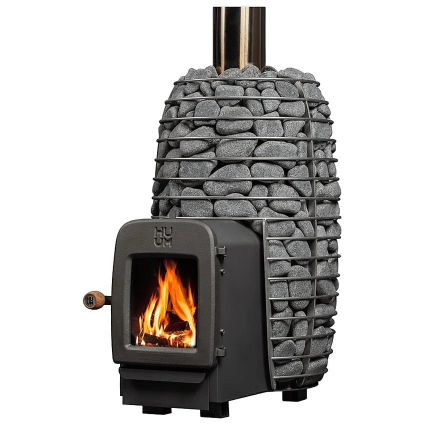 HUUM HUUM Hive Heat LS 12KW Sauna Stove Package - Wood-Burning Sauna Heater