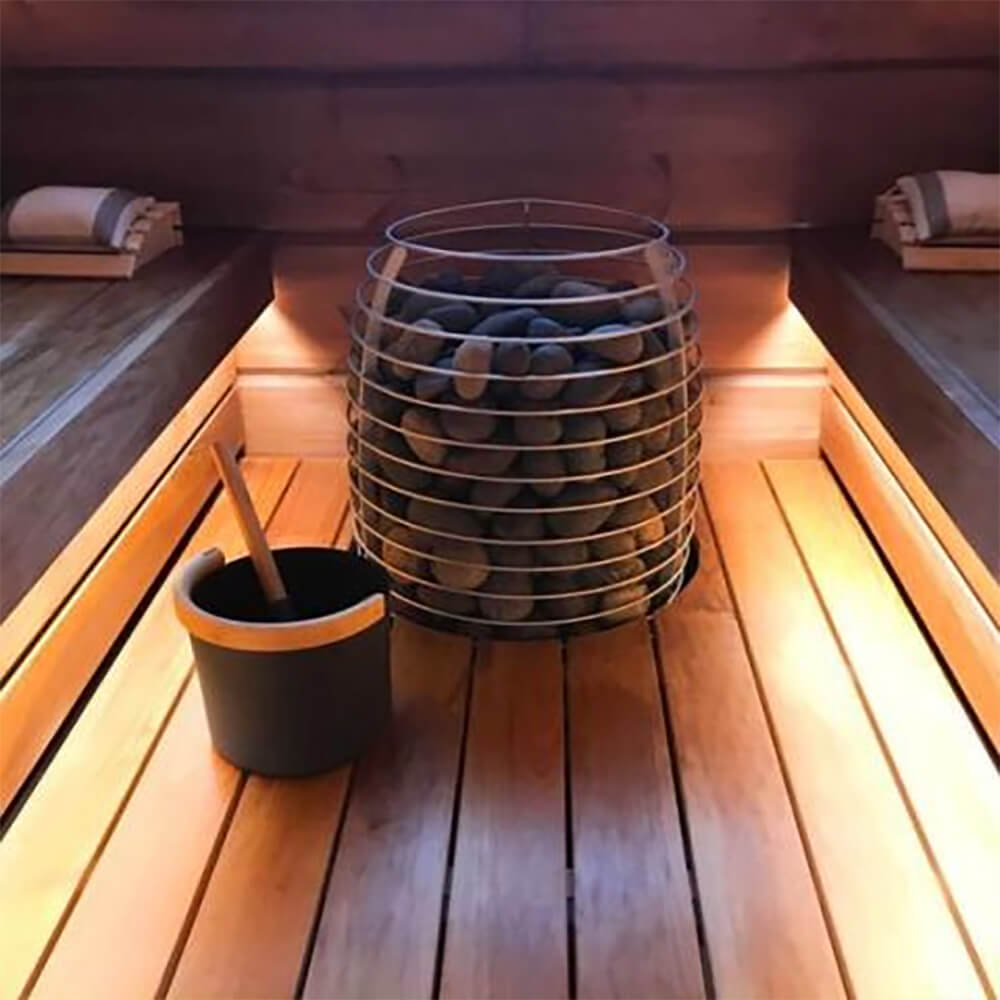 HUUM HUUM Hive Premium Floor-Mounted Electric Sauna Heater Package - Electric Sauna Heaters