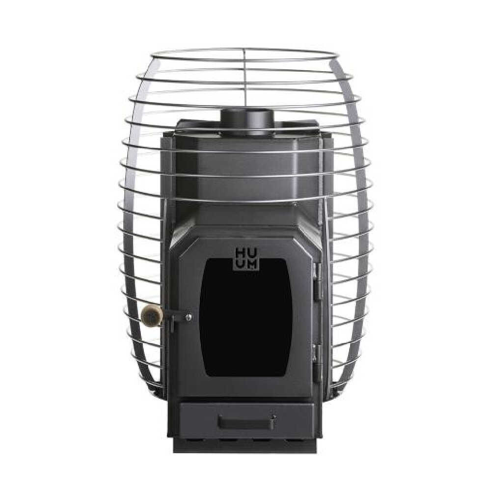 HUUM HUUM Hive Wood Series Stainless Steel Sauna Stove With Sauna Stones - Wood-Burning Sauna Heater