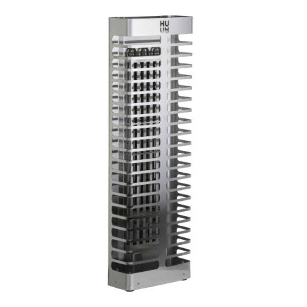 HUUM HUUM Steel Mini Series 4 Stainless Steel Wall Mount 3.5KW Electric Sauna Heater Package - Electric Sauna Heaters