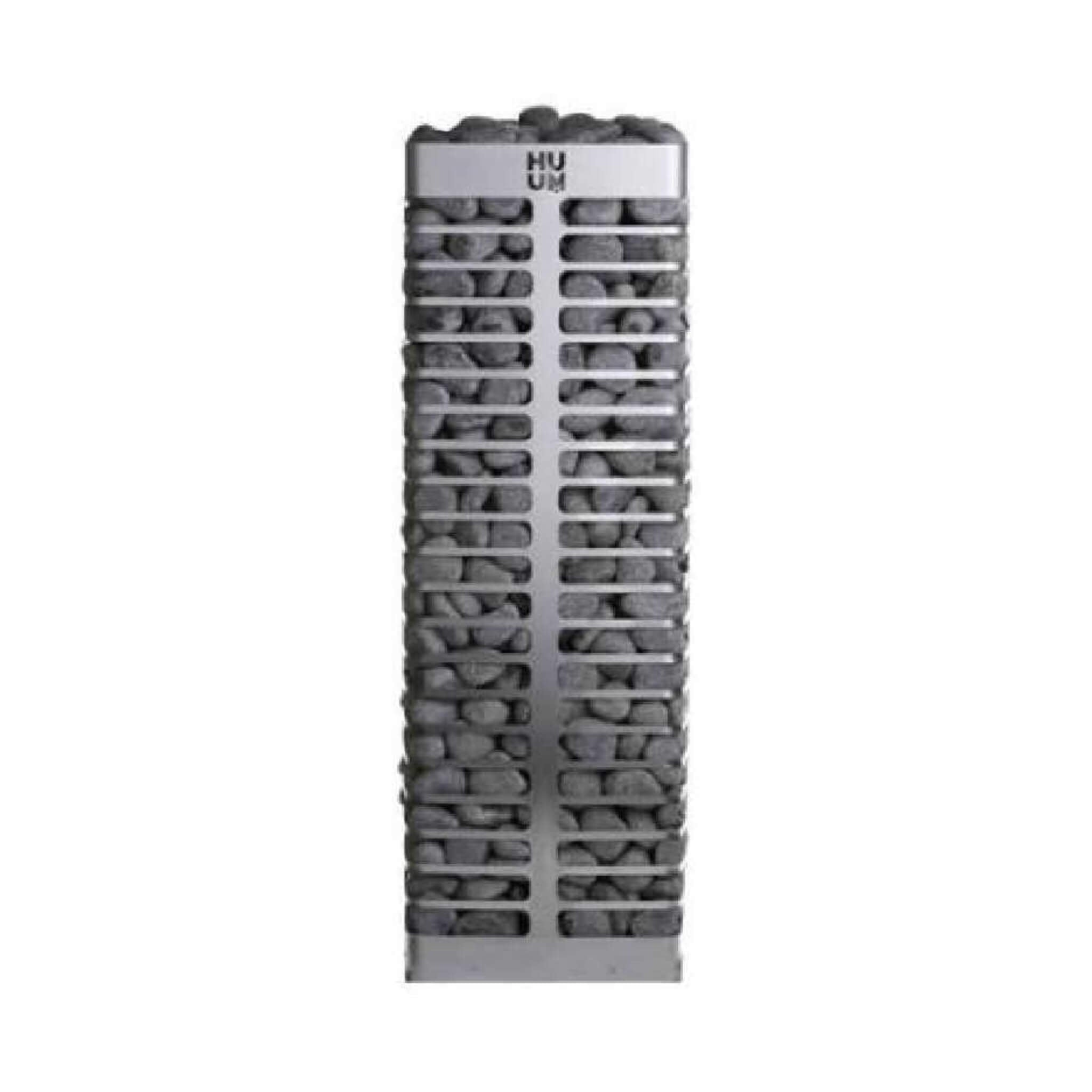 HUUM HUUM Steel Mini Series 4 Stainless Steel Wall Mount 3.5KW Electric Sauna Heater Package - Electric Sauna Heaters