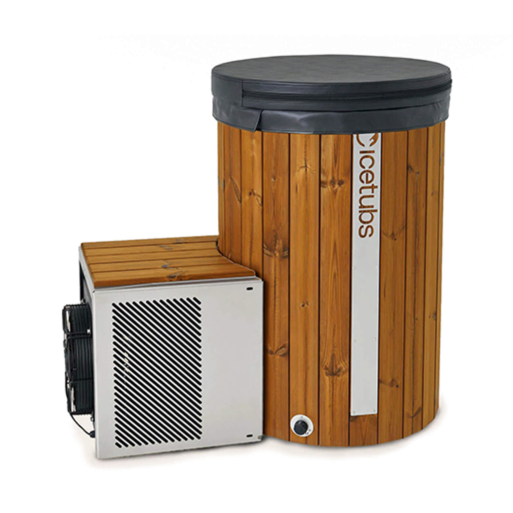 Icetubs Icetubs IceBarrel Thermowood And Fiberglass Cold Plunge Immersion Tub -