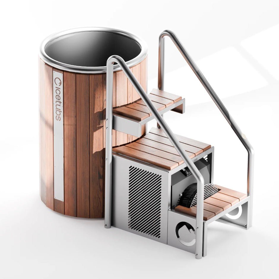 Icetubs Icetubs IceBarrel Thermowood And Fiberglass Cold Plunge Immersion Tub -
