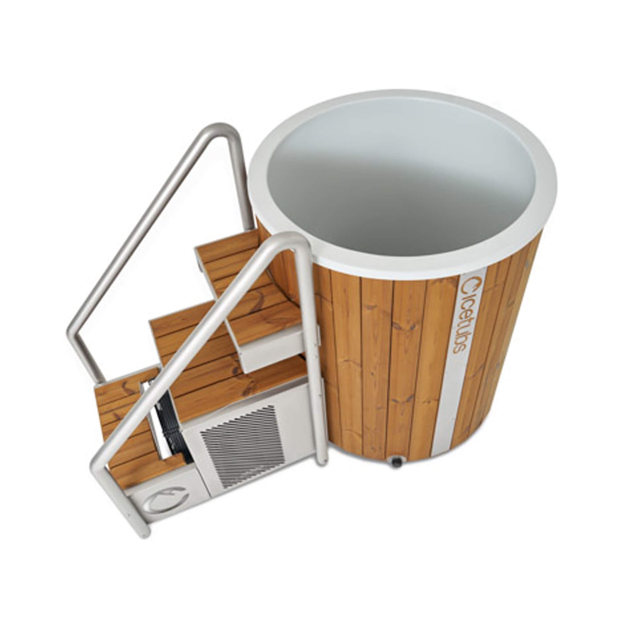 Icetubs Icetubs IceBarrel XL Thermowood And Fiberglass Cold Plunge Immersion Tub - Chillers