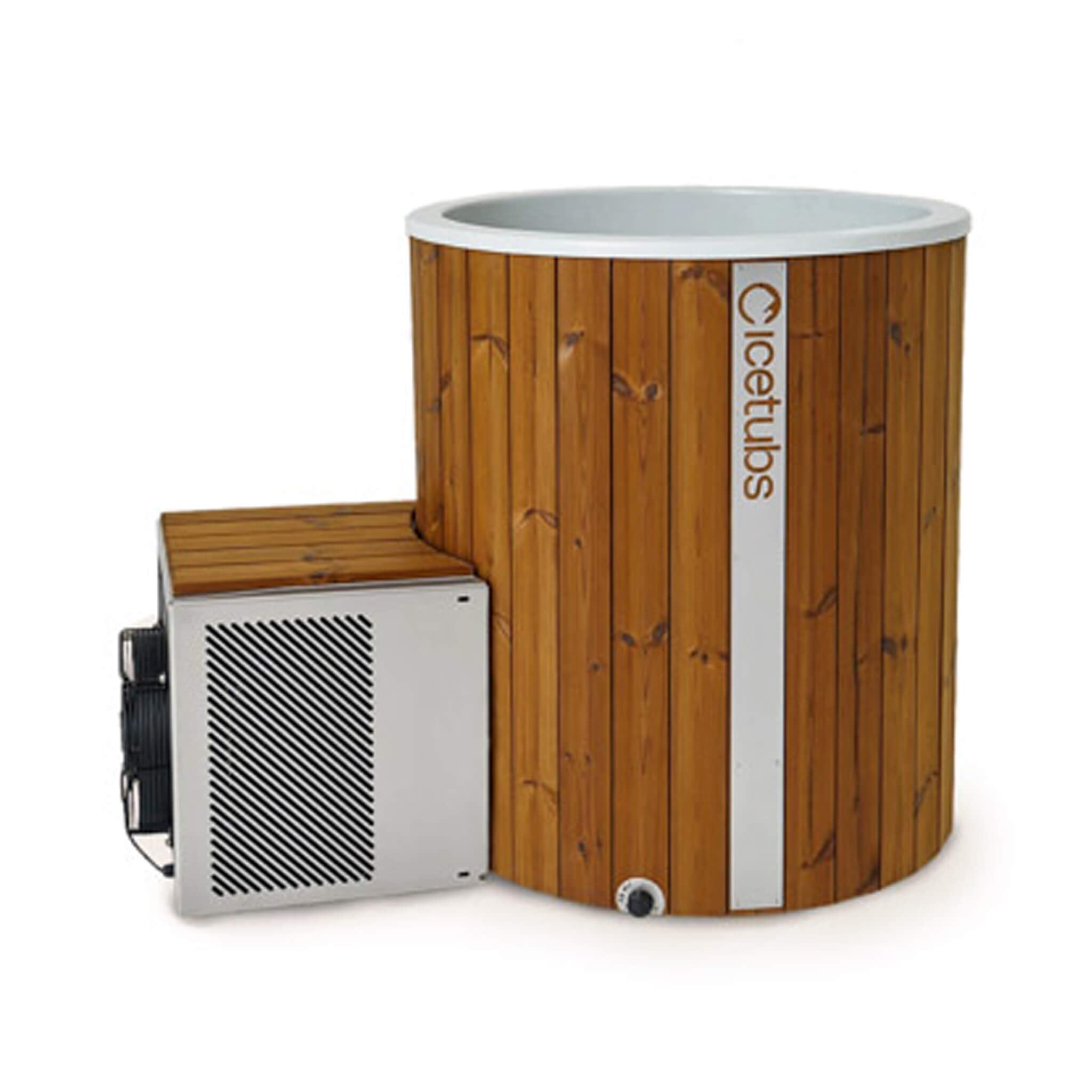 Icetubs Icetubs IceBarrel XL Thermowood And Fiberglass Cold Plunge Immersion Tub - Chillers