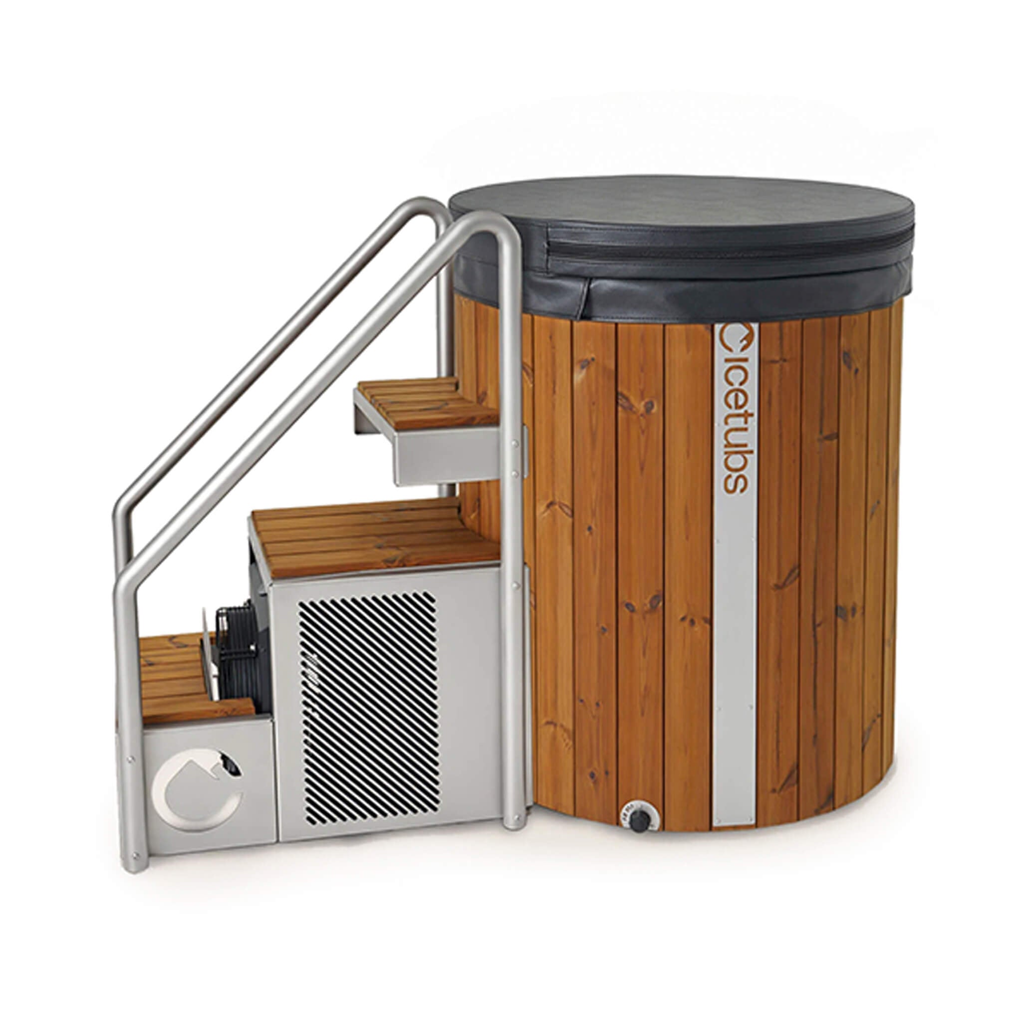 Icetubs Icetubs IceBarrel XL Thermowood And Fiberglass Cold Plunge Immersion Tub - Chillers