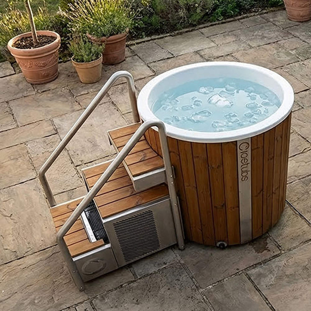 Icetubs Icetubs IceBarrel XL Thermowood And Fiberglass Cold Plunge Immersion Tub - Chillers
