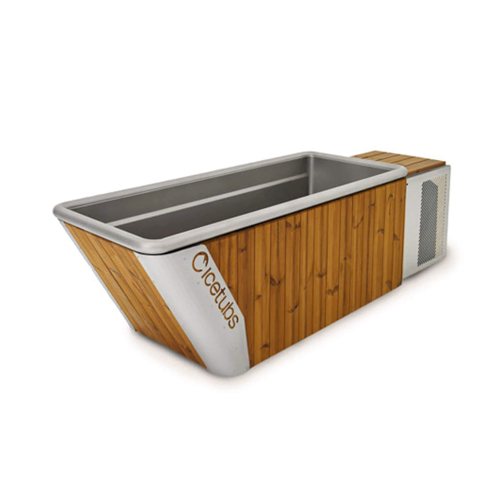 Icetubs Icetubs IceBath Thermowood And Stainless Steel Cold Therapy Immersion Bath - Ice Bath