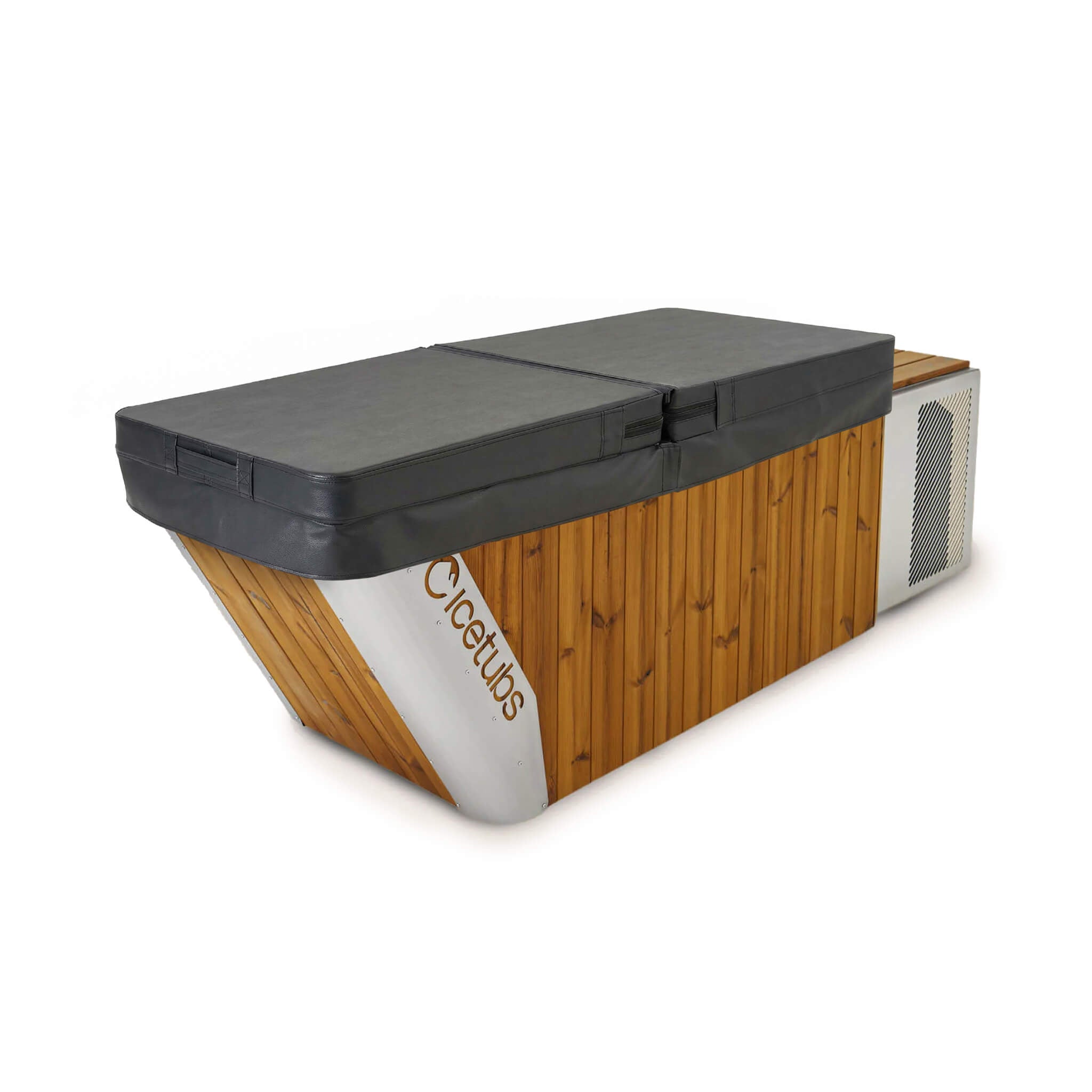 Icetubs Icetubs IceBath Thermowood And Stainless Steel Cold Therapy Immersion Bath - Ice Bath