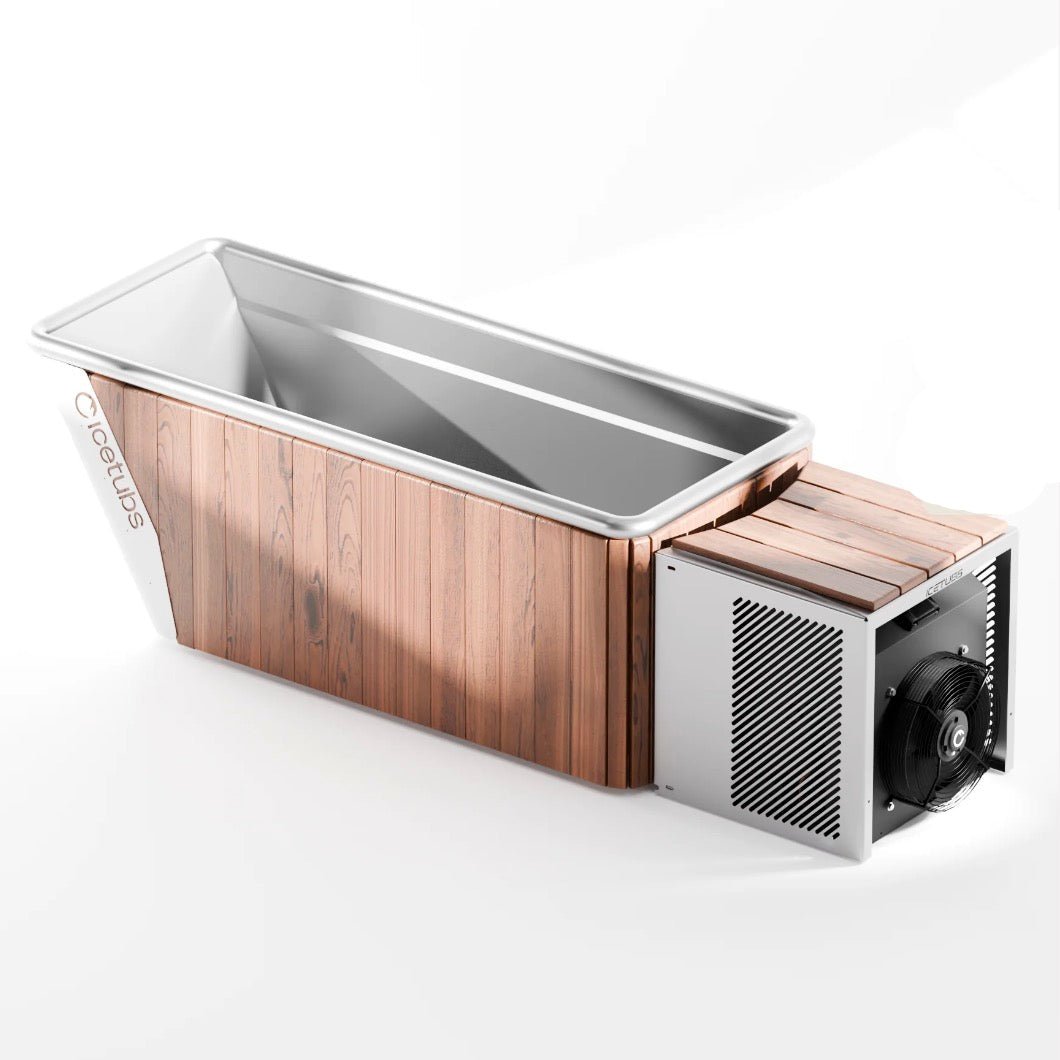 Icetubs Icetubs IceBath Thermowood And Stainless Steel Cold Therapy Immersion Bath - Ice Bath