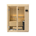 Kohler Kohler C1 Luxury Indoor Scandinavian Spruce Home Sauna Kit - Traditional Sauna