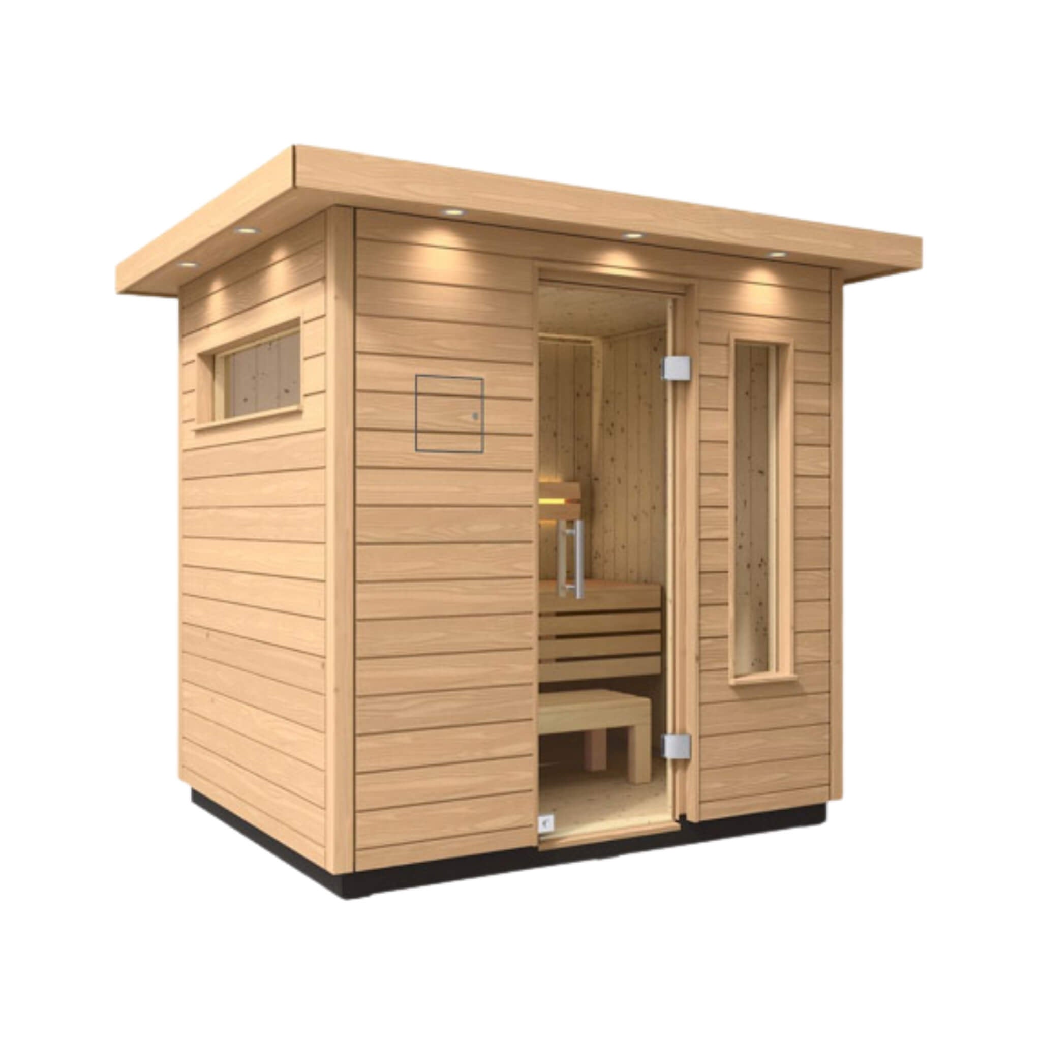 Kohler Kohler C2 Outdoor Douglas Fir Scandinavian Spruce Sauna Kit - Traditional Sauna