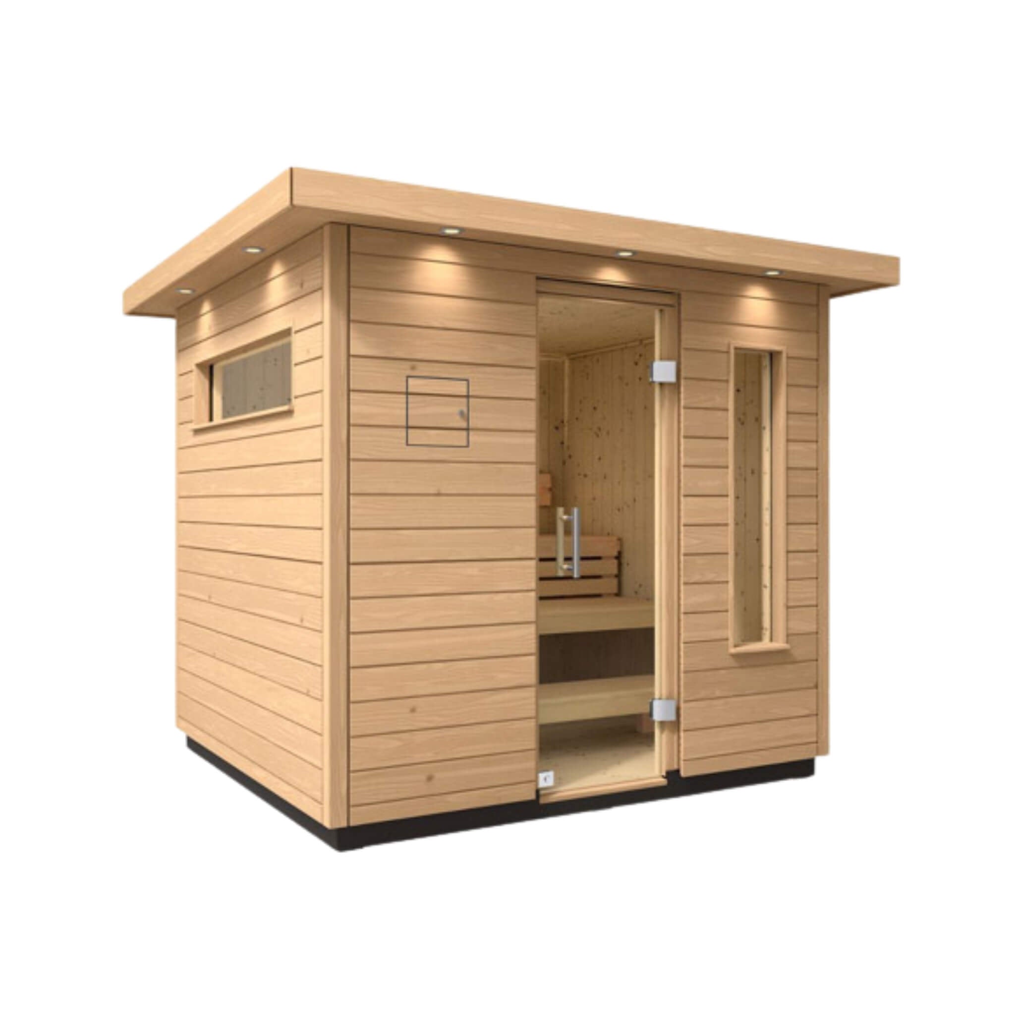 Kohler Kohler C2 Outdoor Douglas Fir Scandinavian Spruce Sauna Kit - Traditional Sauna