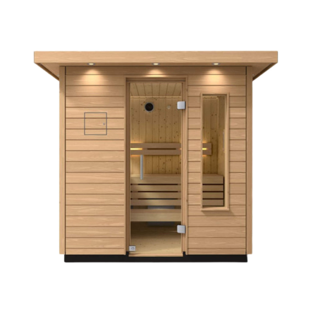 Kohler Kohler C2 Outdoor Douglas Fir Scandinavian Spruce Sauna Kit - Traditional Sauna